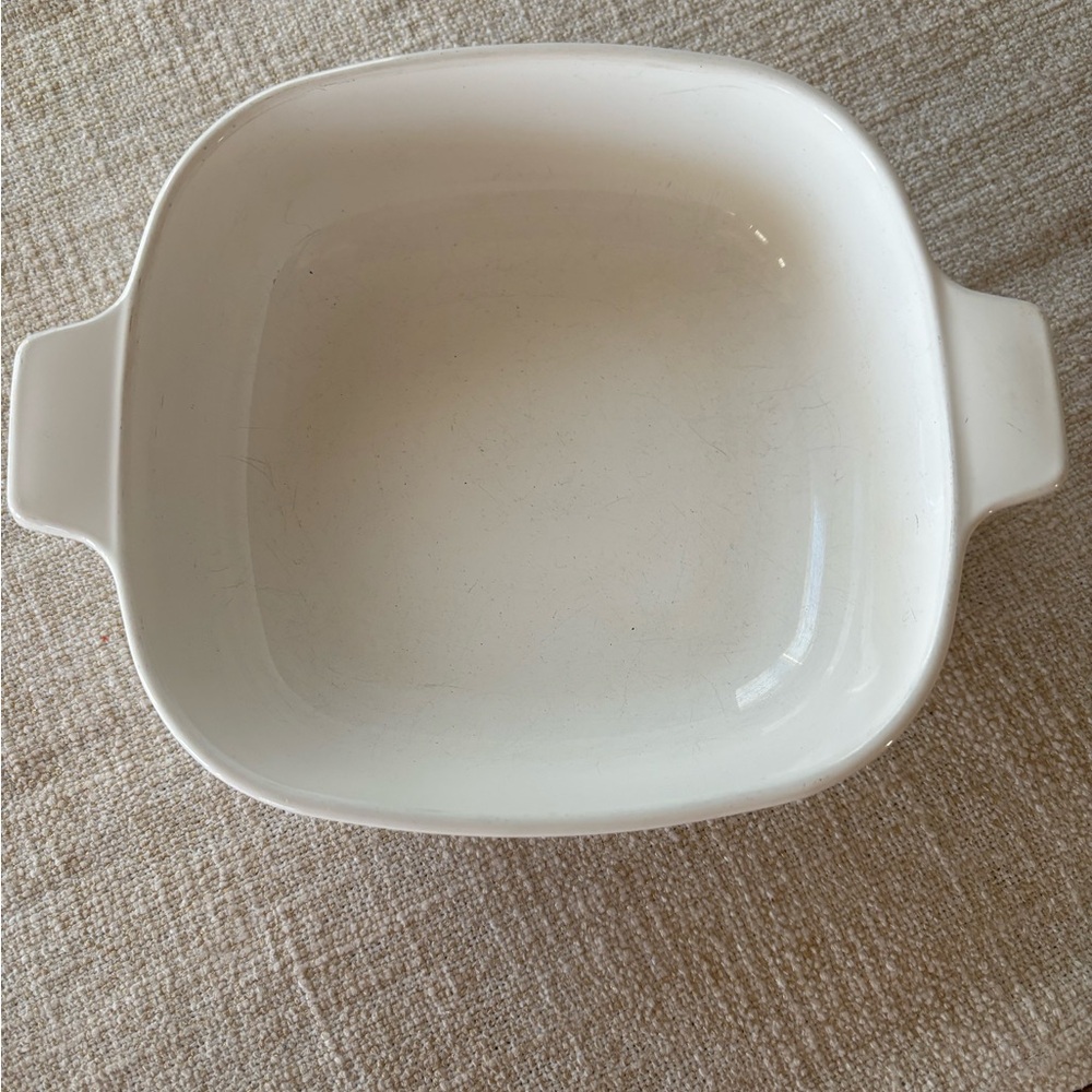 Corningware White and Blue Bakeware Dish - Picture 2 of 6
